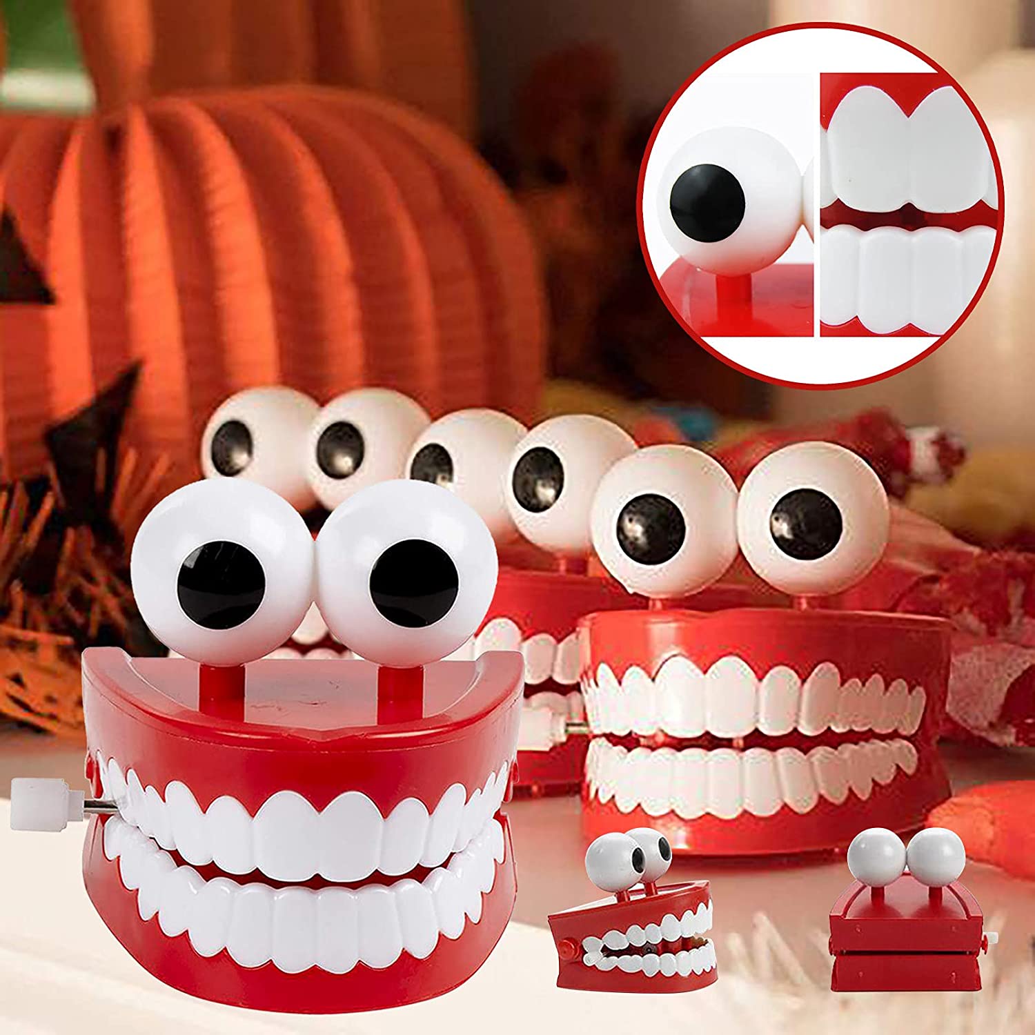 (🎄Early Christmas Sale- 49% OFF) Chattering Teeth Wind Up Toy