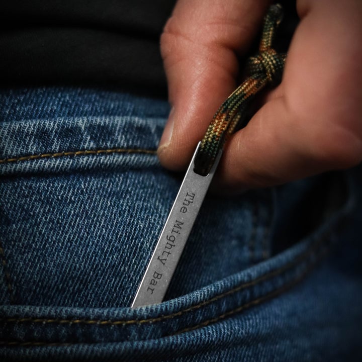 🔥Last Day 50% OFF-Heavy Duty EDC Keychain Prybar