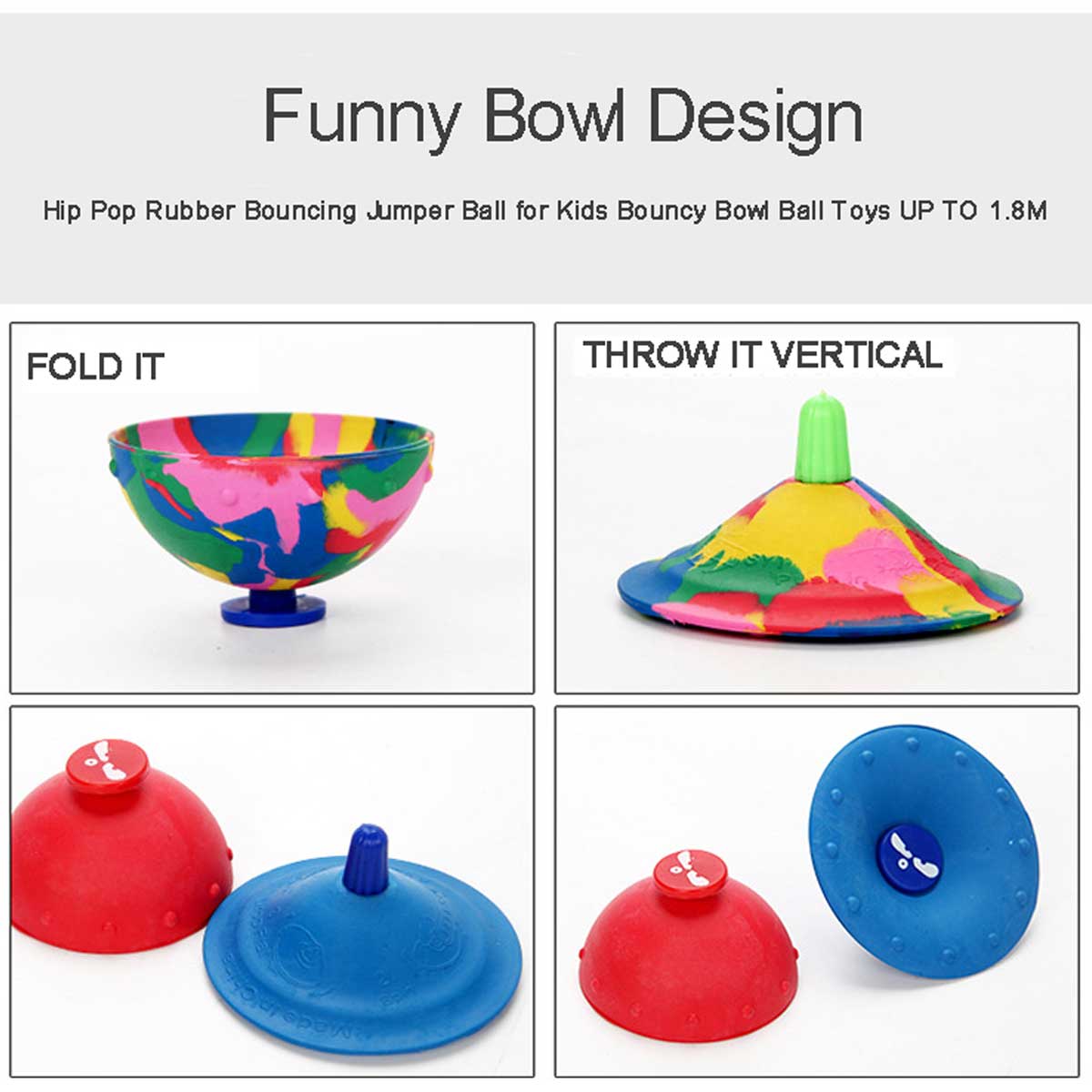 (🌲Early Christmas Sale- SAVE 48% OFF) Hip Hop Jumping Bounce Fidget toy (BUY 5 GET 5 FREE NOW)