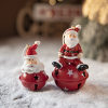 Iron Bell Painted Pendant Christmas Tree Decorations, Buy 3 Save 10%