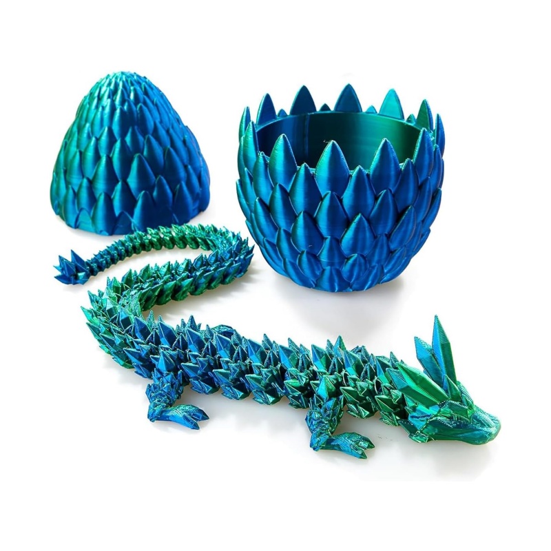 🔥Last Day 50% OFF🔥3D-Printed Articulated Crystal Dragon🐉Buy 2 Free Shipping