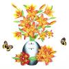 Christmas Hot Sale 48% OFF - 🔥3D Vase Sticker - BUY 4 SAVE 10%