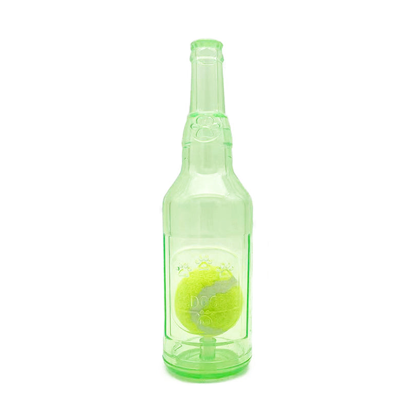 Last Day Sale-Interactive Dog Squeaky Bottle Toy