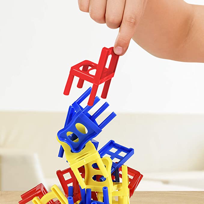 Christmas Hot Sale 48% OFF - Chairs Stacking Tower Balancing Game - 🔥BUY 3 GET 1 FREE