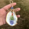 🌲Oyster Shell Christmas Ornament