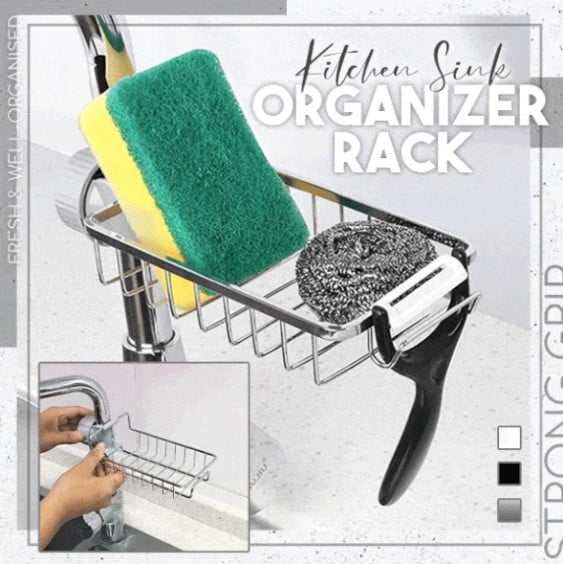 Kitchen Sink Organizer Rack