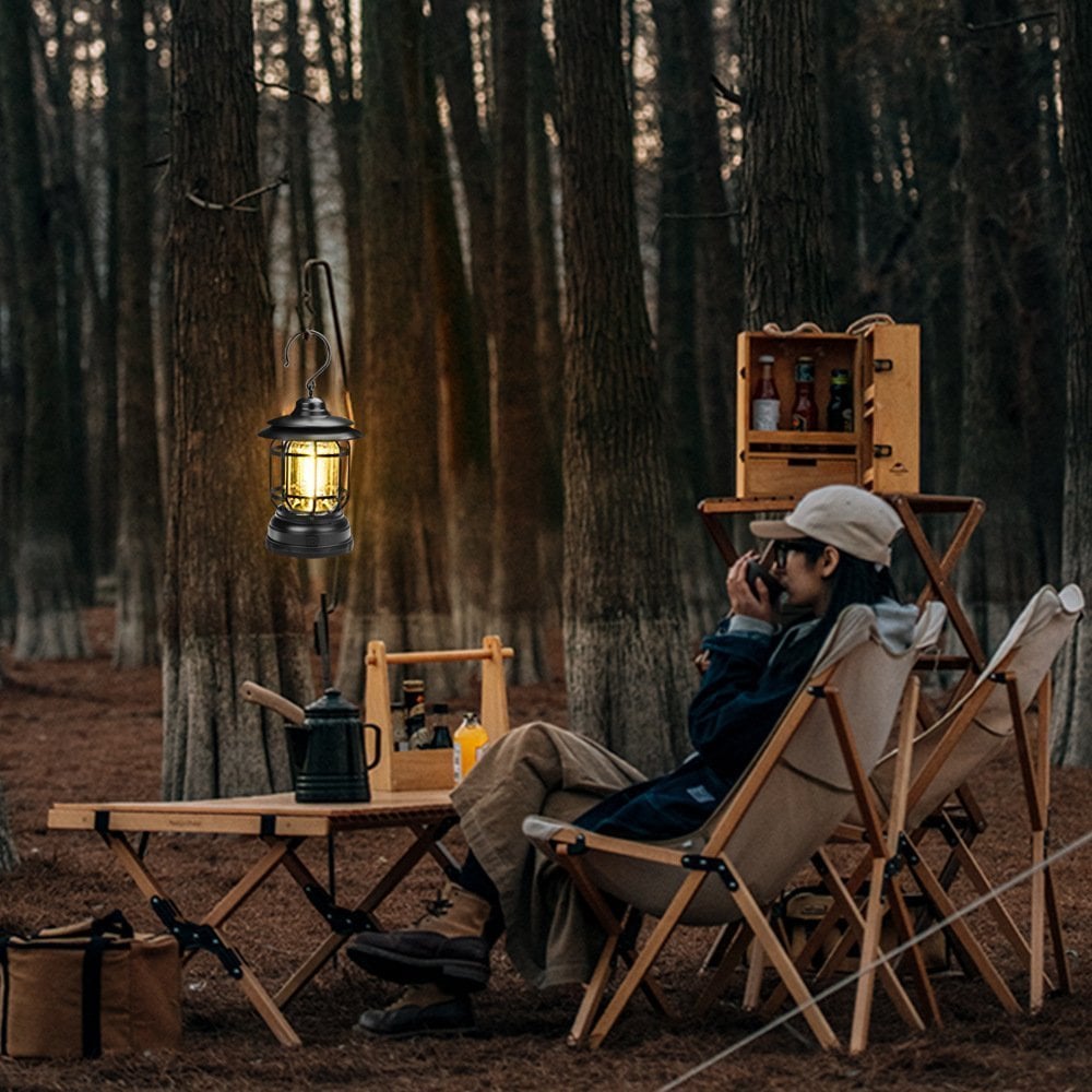 (🔥Mother's Day Hot Sale ! SAVE 70% OFF)-⚡Portable Retro Camping Lamp 🔥Buy 2 Get Extra 10% Off & Free Shipping