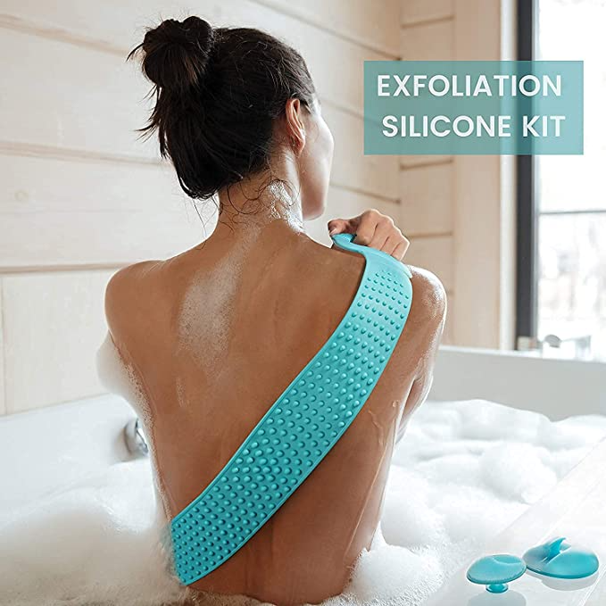 (🌲EARLY CHRISTMAS SALE-49% OFF)Silicone Bath Towel-BUY 3 GET 2 FREE&FREE SHIPPING