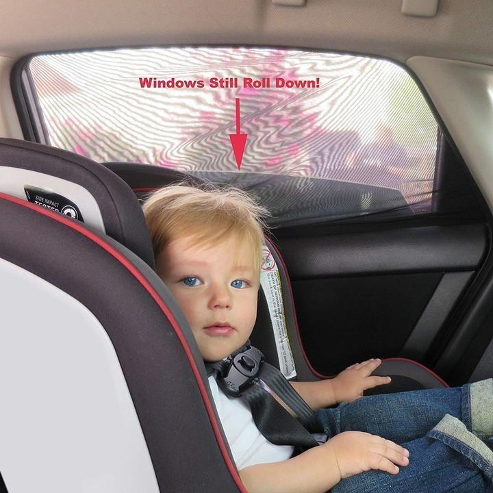 (❤️Father's Day Flash Sale - 65% OFF)Best Universal Car Window Sun Shade Curtain Fits all Cars ，BUY 1 GET 1 FREE NOW