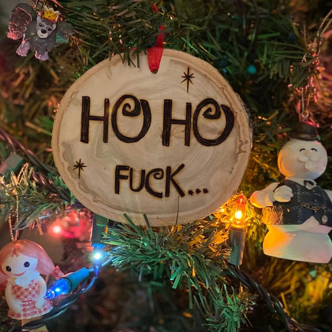 Offensive Christmas Ornament