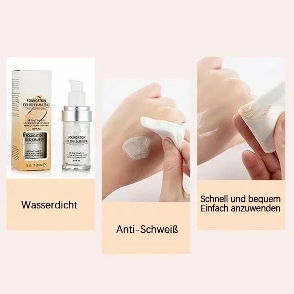 🎁Letzter Tag - Kaufe 1 und erhalte 1 gratis🎉Farbwechselnde Foundation für reife Haut
