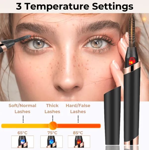 💝2024 Valentine's Day Hot Sale -50% OFF🎁Portable electric eyelash curling