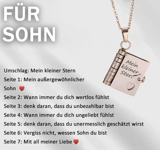 🔥Kaufe 2 Erhalte 1💗Stern-Anhänger im Buchformat
