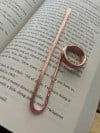 🔥Last Day 50% OFF - Book Holder Ring Bookmark