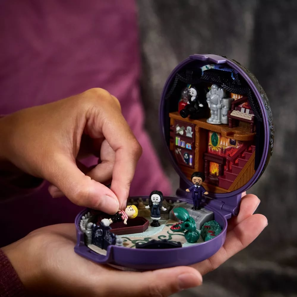 Polly Pocket Collector The Addams Family Compact, Special Edition Dolls and Playset