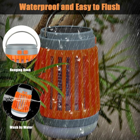 🔥Early Spring Hot Sale 70% Off🔥Multifunctional Solar Camping Mosquito Killer Lamp