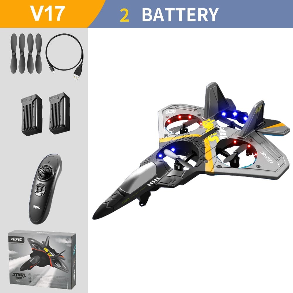 (🔥Last Day 50% OFF) V17 Jet Fighter Stunt RC Airplane