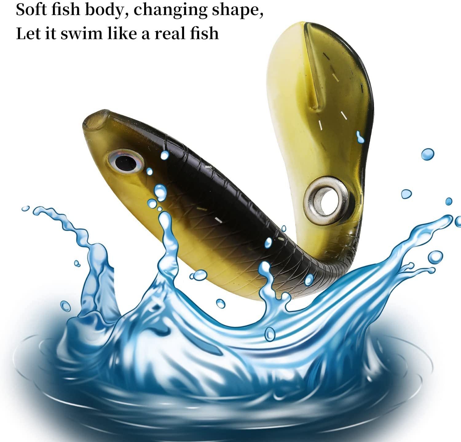 💥LAST DAY SALE 50% OFF💥Soft Bionic Fishing Lures⚡BUY 2 GET 1 FREE⚡