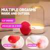 Mushroom Clitoral Sucking Stimulation Vibrator With Luminous Dust Cover