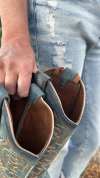 🎁TikTok Last Day Sale - 70% OFF🎉Western Boot Wallet with Snap Strap