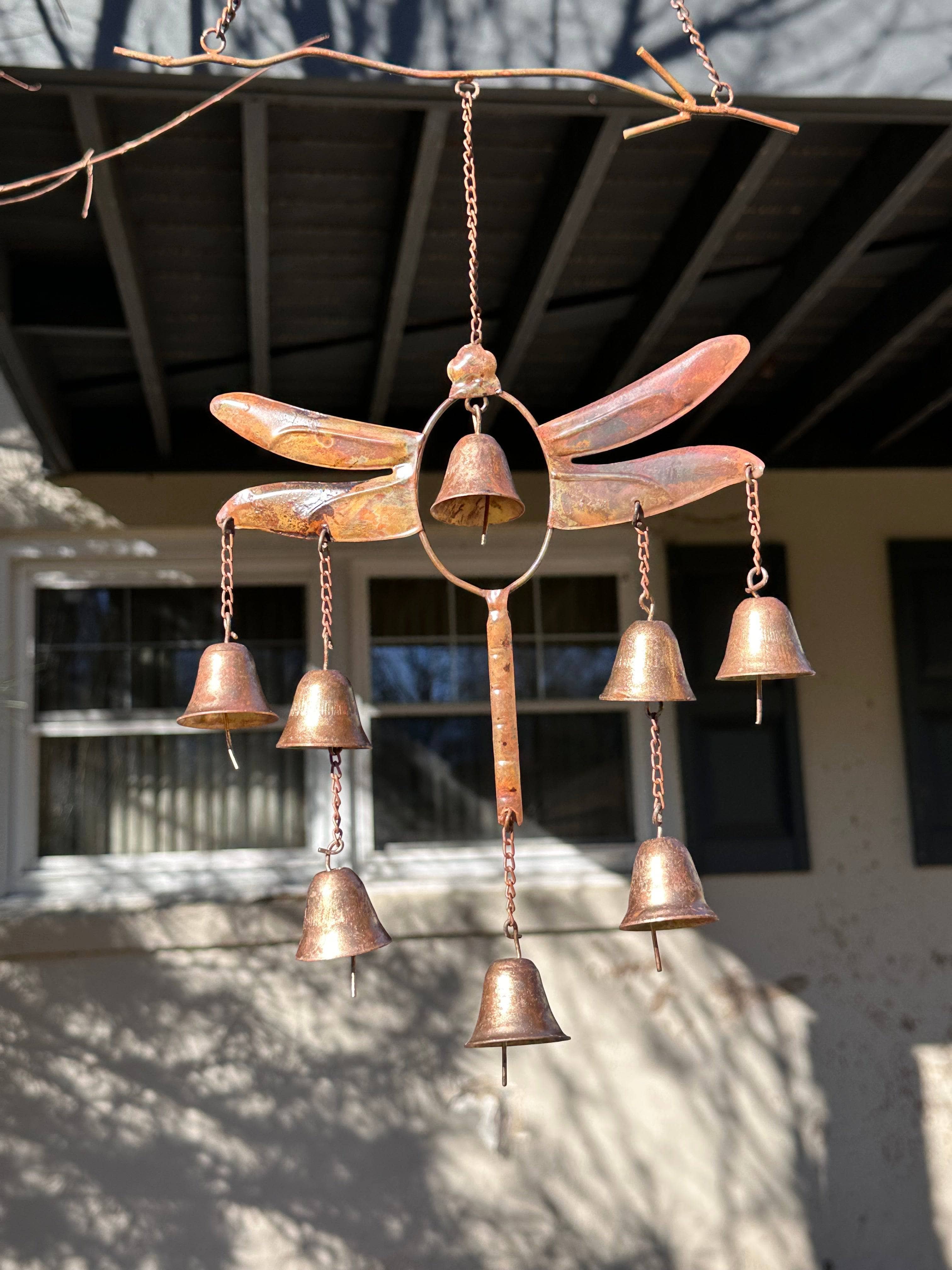 💖Mother's Day Promotion -50% OFF🎁 Handmade Dragonfly With Bells Wind Chime ⚡Buy 2 Get Free Shipping