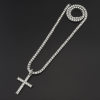 🔥Last Day Promotion - 50% OFF🎁Moissanite Cross Necklace for Men&Women