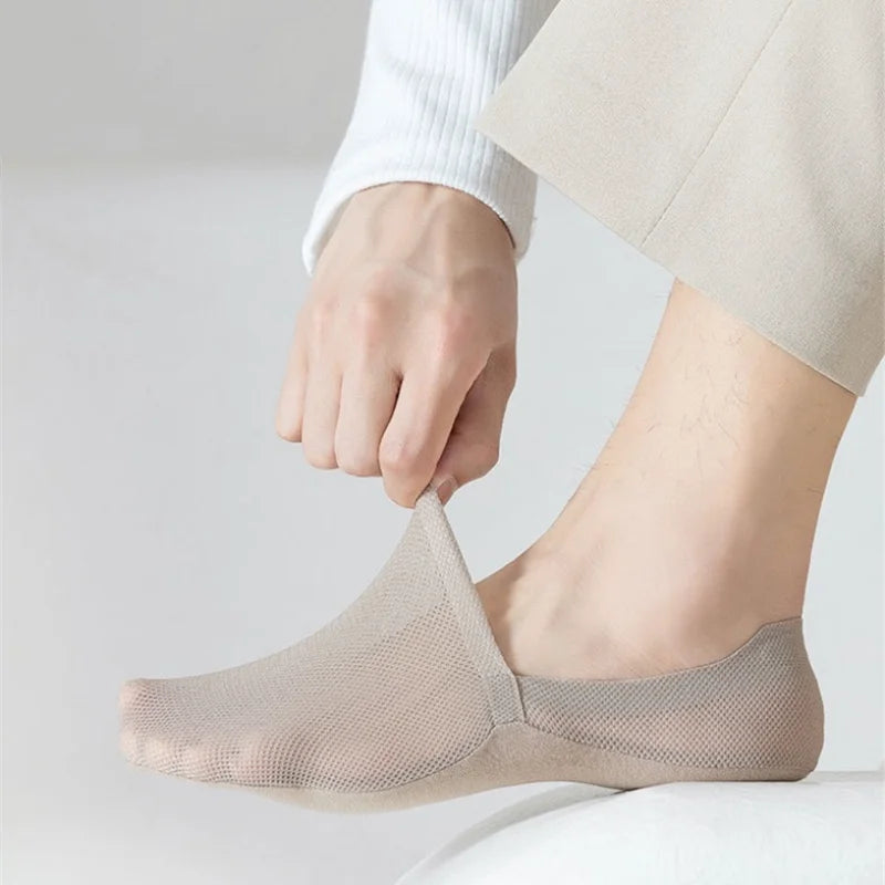 💥LAST DAY SALE 50% OFF💥Men Invisible Breathable Anti-Slip Socks⚡BUY 2 GET 1 FREE