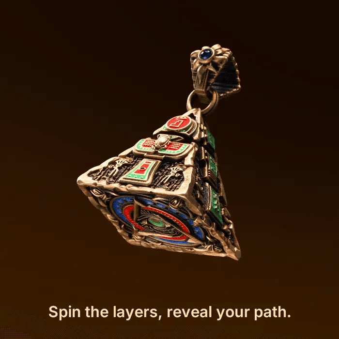 🎁TikTok Last Day Sale - 70% OFF🔮Oracle Pyramid Pendant