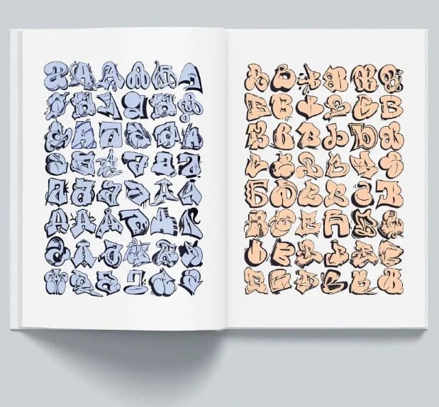 🎨GRAFFLETTERS - COLLECTOR EDITION🔤(📚HARDCOVER)🔥BUY 2 FREE SHIPPING