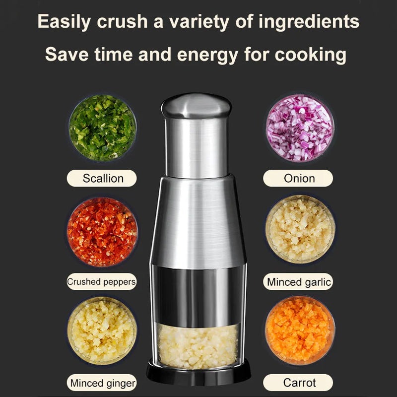 (🔥LAST DAY PROMOTION - SAVE 50% OFF) Pressed Garlic Chopper-Buy 4 Get Extra 20% OFF