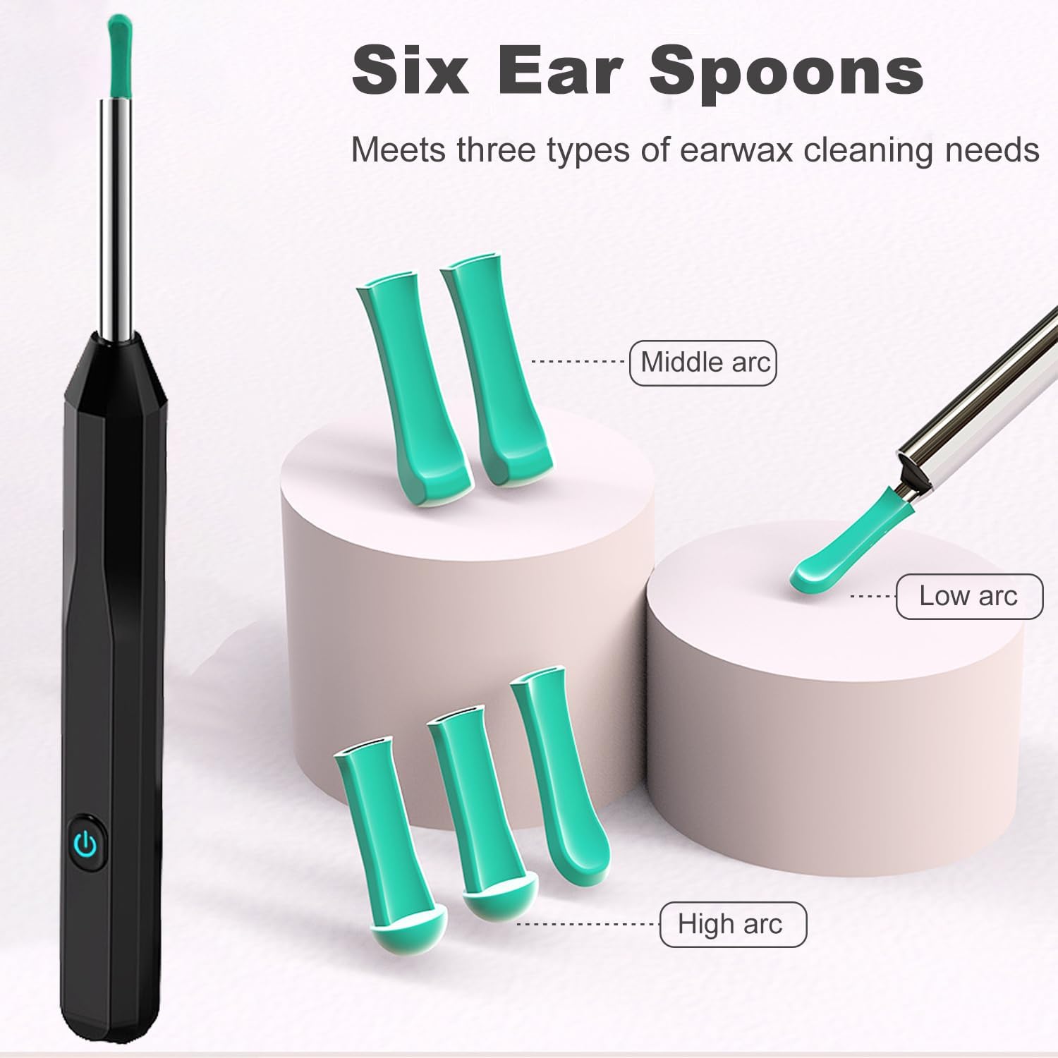 (🔥Black Friday Flash Sale - 49% OFF) Wireless Bluetooth Ear Cleaner with 1080P Camera