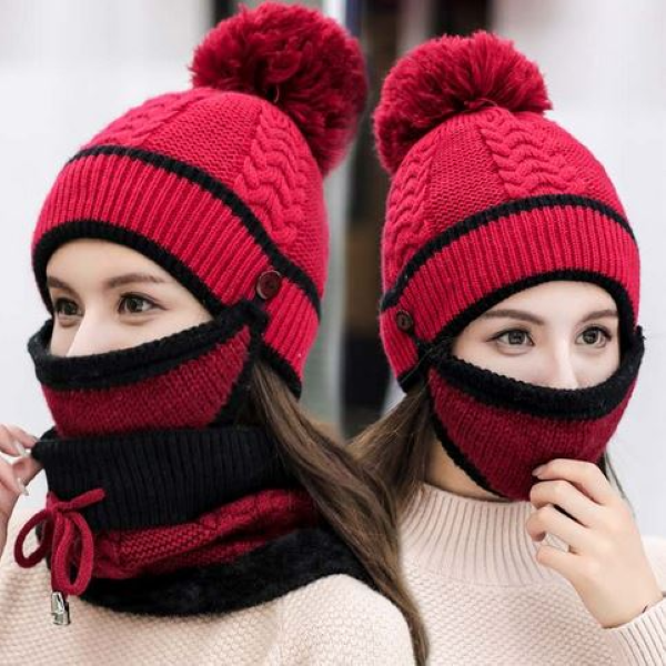 50% OFF- Winter Set (Mask, Hat, Scarf)- Buy 2 Get Extra 10% OFF & Free Shipping