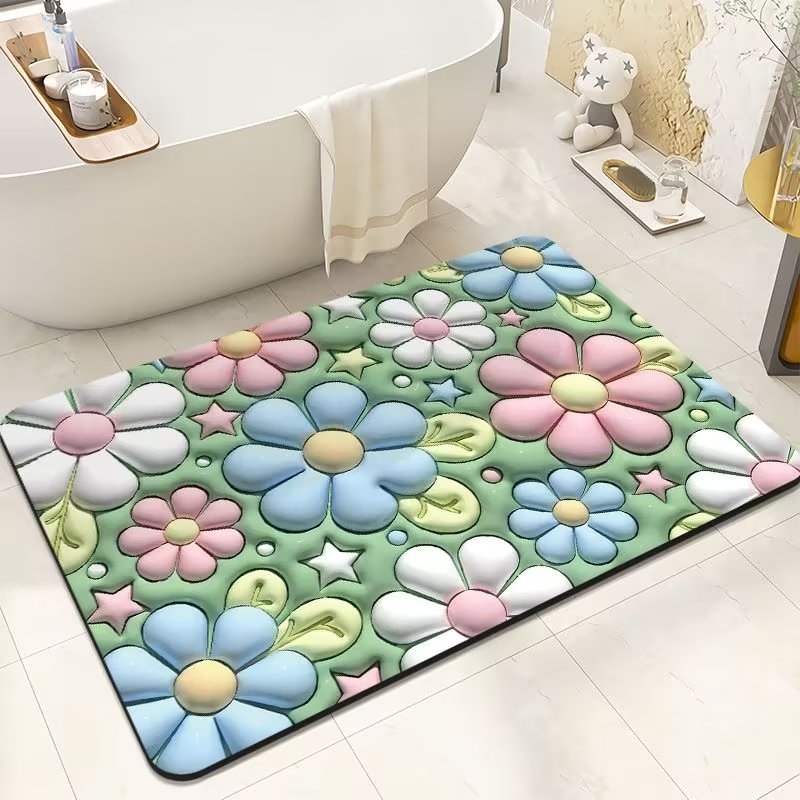 ❤️Mother's Day SALE🎉Quick Drying Non-slip 5D Bath Mat