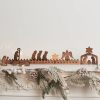 Wall-Mountable Wooden Christmas Advent Calendar