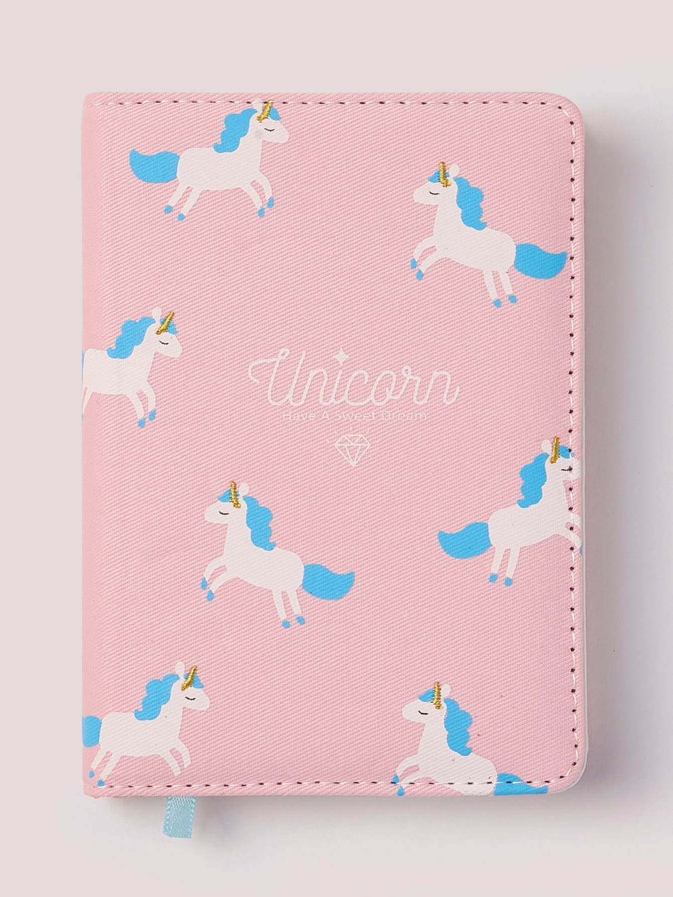 Random Unicorn Print Notebook 1pack