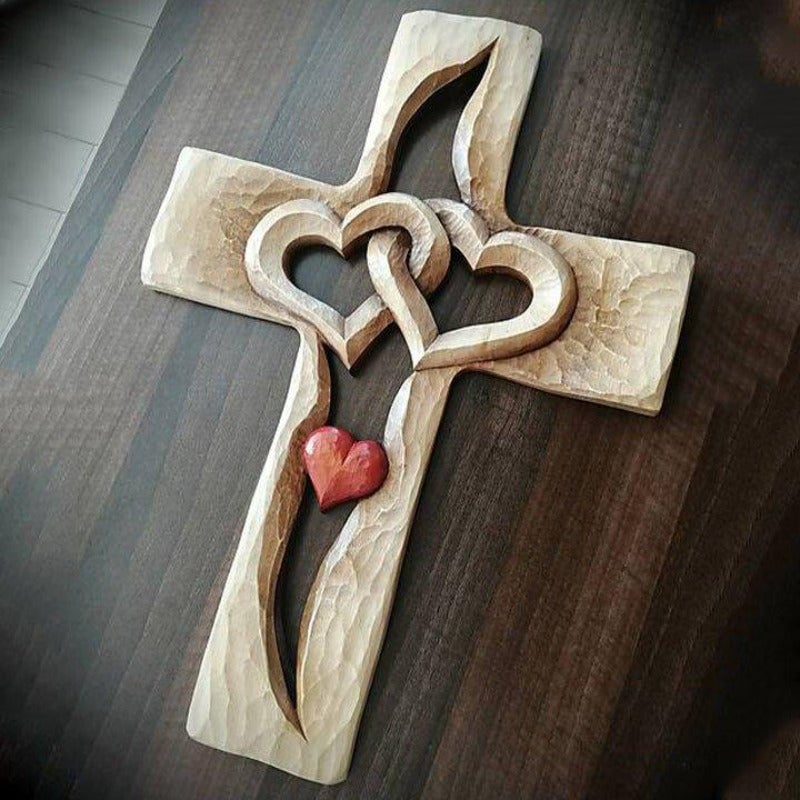 LAST DAY 49% OFF💞Handmade Cross Intertwined Hearts