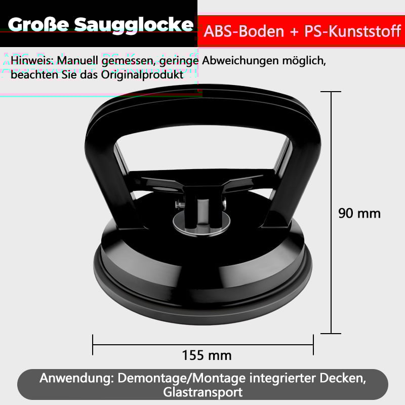 (2er-Pack)🔥 Auto-Dellenzieher – wiederverwendbarer Mini-Saugnapf, tragbarer Griffheber für die Reparatur von Autodellen und Glas