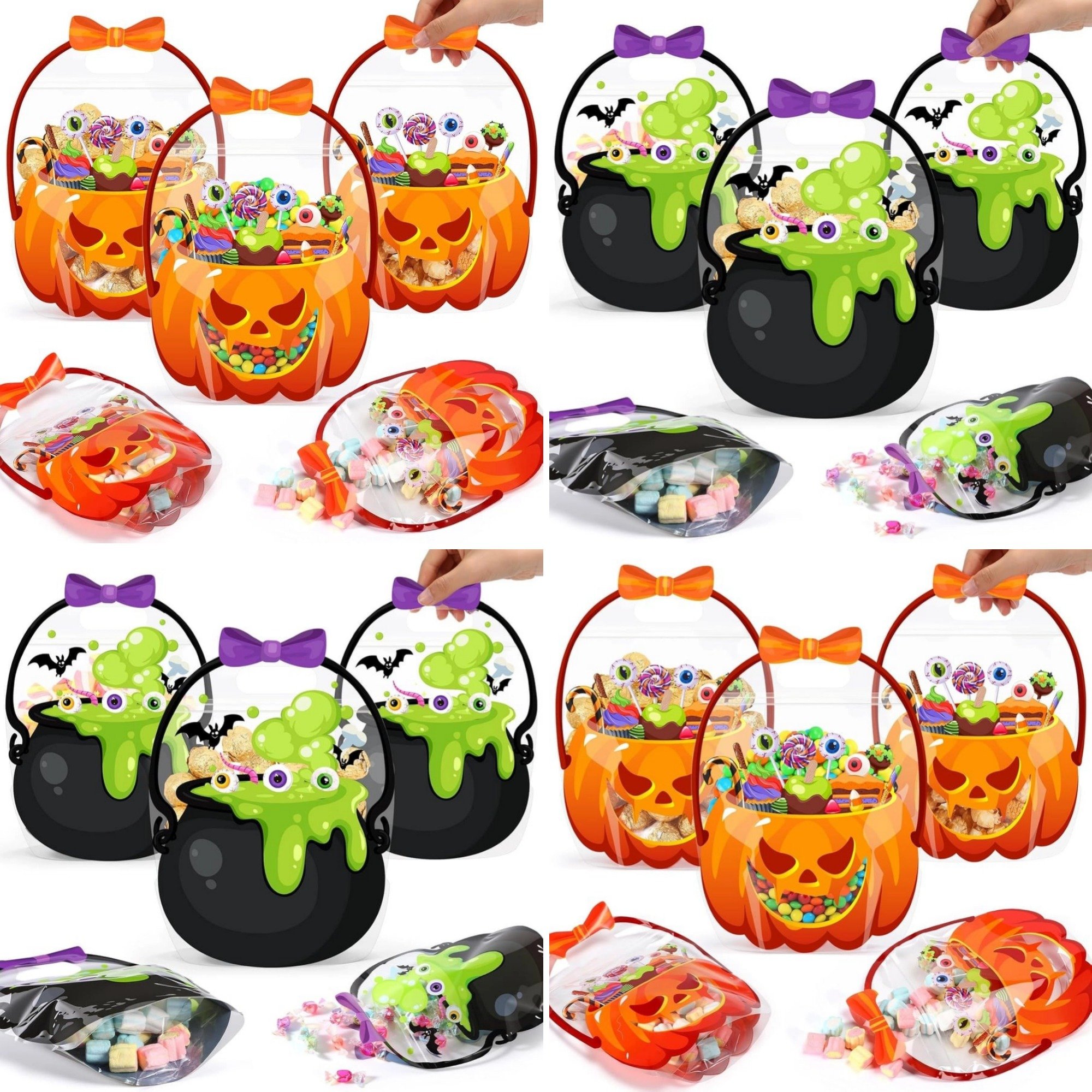 🎁TikTok Last Day Sale - 70% OFF🎃🍬Original Zipper Halloween Favor Bags