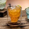 Johnny Inferno Skull Glasses - Set of 4