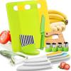 🔥HOT SALE - 13 Pcs  Kitchen Tools Kids Knife Set With - Buy 2 Free Shipping