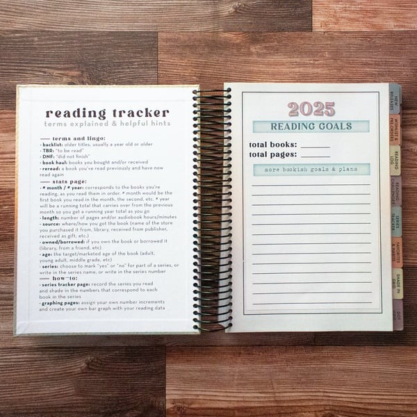 ⏰LAST WEEK SALE 49% OFF 📚 2025 Reading Tracker