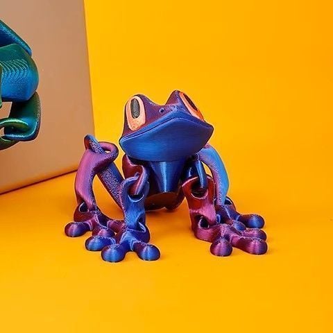 🎁Letzter Tag 49% Rabatt🐸3D-gedrucktes magnetisches Froschspielzeug