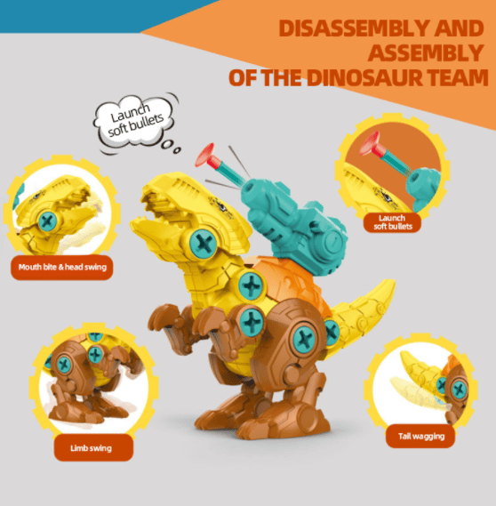 🔥Hot Sale 50% OFF🔥DIY Dinosaur Toy Construction Set
