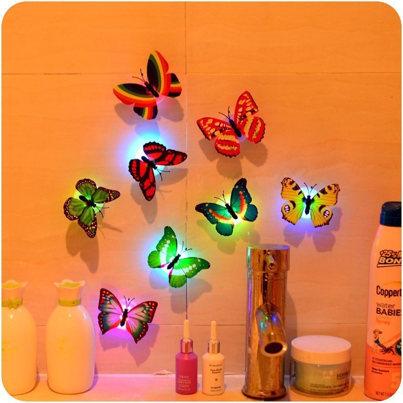 (🎄Early Christmas Sale - 49% OFF) LED Butterfly Decoration Night Light - Buy 5 Get 5 Free Now!