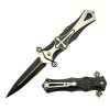 Spring-assisted folding knife. Perfect for hunting, camping.
