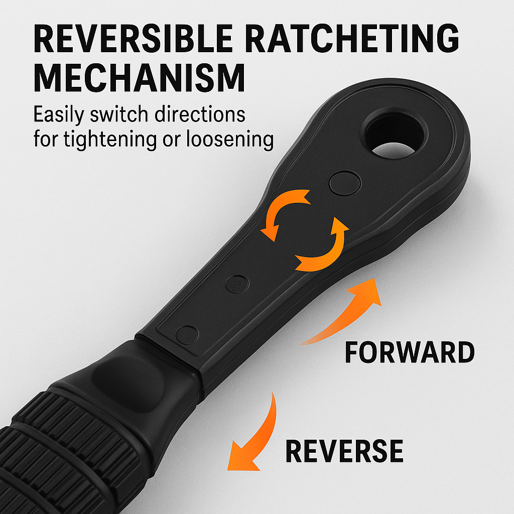 🔥Father's Day Sale 49% OFF - 2025 New 2 in 1 Drill Chuck Ratchet Spanner