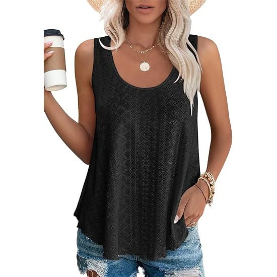 🔥Heißer Verkauf 70% Rabatt🔥Women's Vest ärmellos Rundhalsausschnitt Casual Sommer