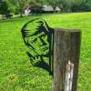 🔥 50% OFF – Limited Time Only!  Humorous Garden Decor – Middle Finger Trump, Bulldog & Bigfoot Cutouts