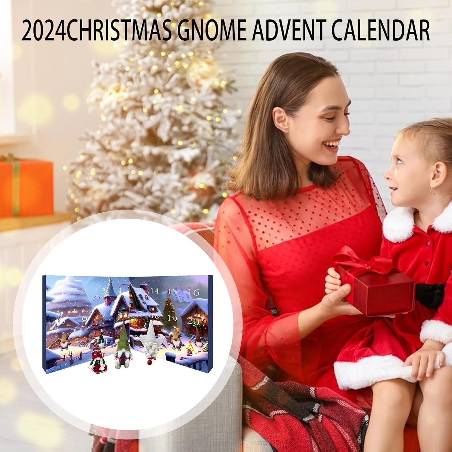 🎅2024 Christmas Gnome Advent Calendar Blind Box