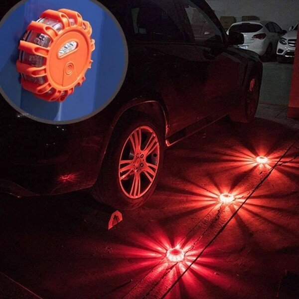 🚨Clearance Sale - 50% OFF🚨 LED Road Flares Flashing Warning Light, Buy 4 Free Shipping